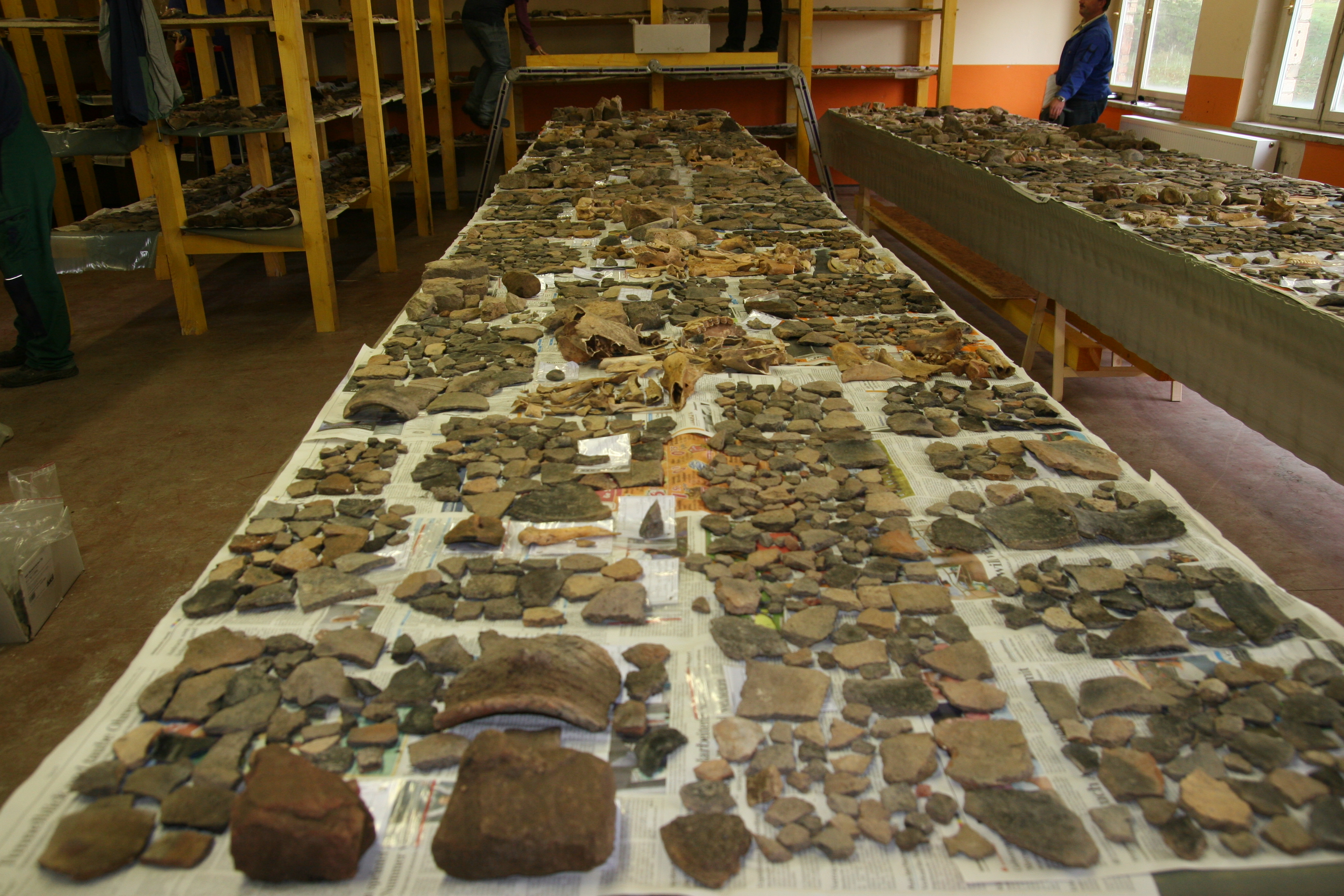 VDE8, archäologische Sicherung, Karsdorf