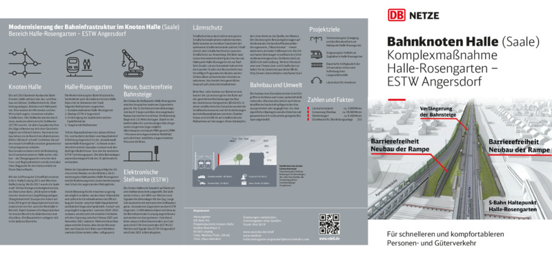 Flyer Halle(Saale) Rosengarten-Angersdorf