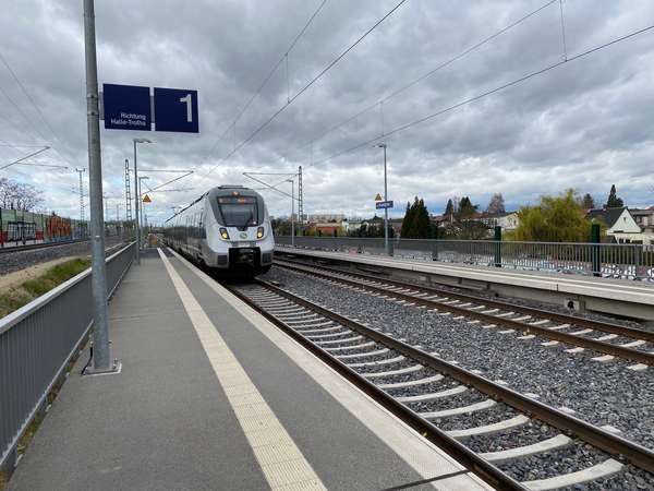 Haltepunkt Halle Rosengarten